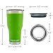 Simple Modern Tumbler Vacuum Insulated 30oz Cruiser with Lid - Double Walled Stainless Steel Travel Mug - Sweat Free Coffee Cup - Compare to Yeti and Contigo - Powder Coated Flask - Candy Apple Green