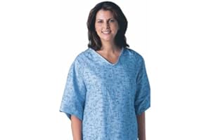 PERSONAL TOUCH HEALTH CARE GOWNS Hospital Gown - Unisex Exam Gown(1 Dozen)