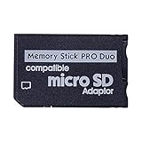 RGEEK PSP Memory Stick Adapter, Micro SD to Memory