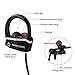 Bluetooth Headphones Wireless Headphones Running Earbuds Microphone SIRI Sport BMHNOONE Waterproof IPX7 HD Stereo Headsets for Cellphones Gym Workout(with Armband Free)
