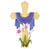 Easter Cross Yard Decoration