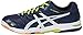 ASICS Men's Gel-Rocket 7 Volleyball Shoe, Navy/White/Lime, 9 M US