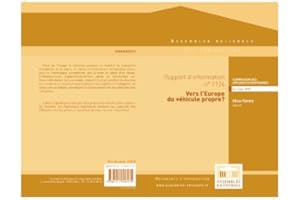 Rapport d’information « Vers l’Europe du véhicule propre? » (French Edition)