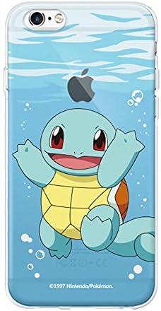 Pocket Go iPhone6/6S &amp; iPhone 6 Plus/6S Plus Jelly Cell Phone Case Pokemon (SWIMMING SQUIRTLE (iPhone 6/6S))
