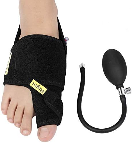 Bunion Corrector and Orthopedic Pneumatic Bunions SplintsNight and Day Time, Toe Straightener Broken Toe Support for Hallux Valgus, Hammer Foot Pain Relief Treatment for Right Foot