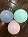 100Pcs Pastel Pink & Pastel Green & Pastel Purple Color Party Balloons,Bachelorette Wedding Hawaii Birthday Party Decoration Supplies