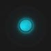 Balai Fidget Spinner Toy Hand Spinner Glow In The Dark Fluorescence (Light Blue)