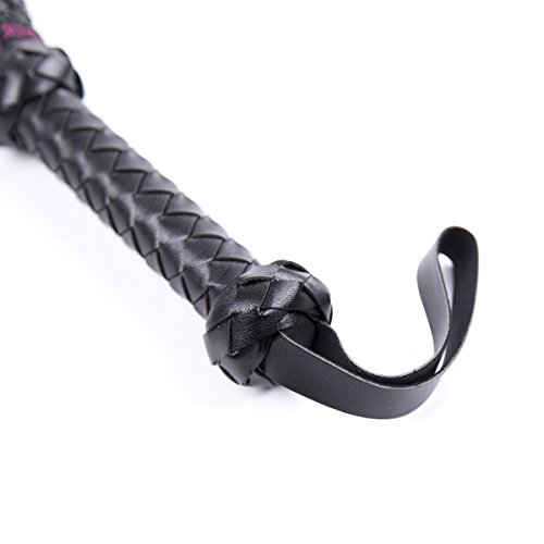 MSsmart (TM) Soft Braided Leather Floggers and Whips for Cosplay Stage Property Kit - Thumbnail 4
