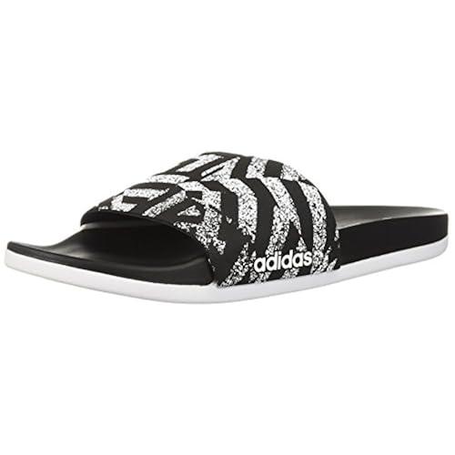 adidas women's adilette cf  logo w slide sandal