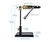 XFISHMAN Rotary Fly Tying Vise Vise Square Pedestal Base C Clamp Steel Hard Jaws kit