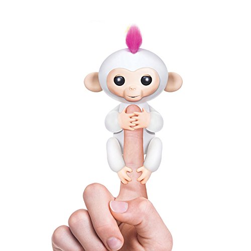 Buy Interactive Baby Monkey Cute Intelligent Smart Pet Baby Toy Finger Monkey Hot Sale No Motions White Online At Low Prices In India Amazon In