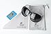 corciova Black Overside Polarized Sunglasses for Women Trendy 2022 Sun glasses for Driving Traveling 100% UV Protection