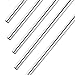 S SIENOC 2X Linear Motion Rods/Shafts/Guides 8mm Round Shaft Rod Bars,Case Hardened Chrome 100MM