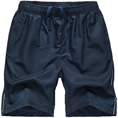 Mens Plus Size Swim Trunks Quick Drying Casual Beach Swim Shorts with Pockets 3XL