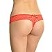 Angelina Women's Open-Crotch Thongs with Floral Lace Design (2-Pack), G3251_M