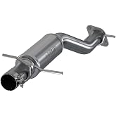 MBRP Exhaust S5143409 Muffler Replacement 3 in. Inlet/Outlet High Flow T409 Stainless Steel Muffler Replacement