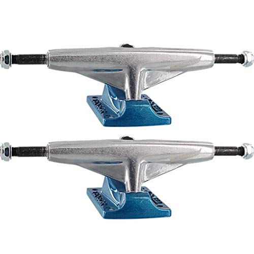 Tensor Trucks Etched Aluminum Low Polished/Royal Skateboard 