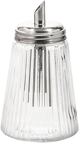 Palais Glassware 'Sucre', Clear Glass Sugar Dispenser (Round, 8 Oz)