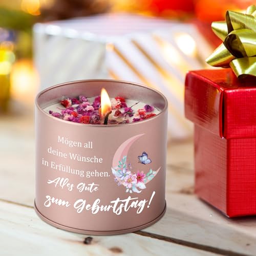 Prstenly Birthday Gift for Women, 9 oz Birthday Candles Gifts | Birthday gifts for mum grandma daughter sister best friend 18 30 40 50 60 birthday wife