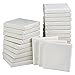 Artlicious Canvases for Painting - 48 Pack White, 2 x 2 Inch Blank Canvas Boards - Stretched Art Panels to Use with Oil and Acrylic Paint - Art Supplies for Adults & Kids