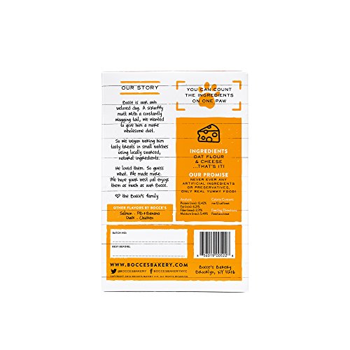 Bocce's Bakery Grain-Free Cheese Dog Treat, 12 oz