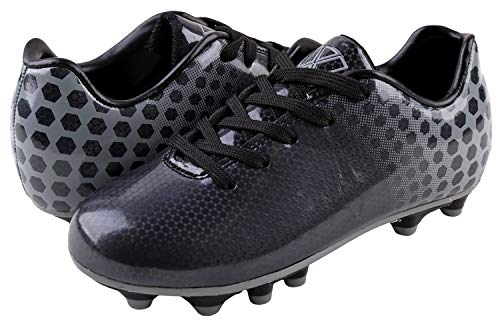 Vizari Palomar FG Soccer Cleat (Toddler/Little Kid/Big Kid) Black/Silver 4.5 M US Big Kid Vizari Palomar FG Soccer Cleat (Toddler/Little Kid/Big Kid) Black/Silver 4.5 M US Big Kid