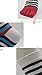 Toe Socks Men Five Toes Wicking 5 Finger Cotton Athletic Striped Low Cut 6 Pack