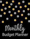 Monthly Budget Planner: Glitter Weekly Expense