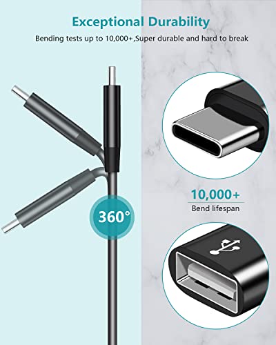 USB C Male to Dual USB Female Adapter USB Type C to Dual USB Splitter USB C to Double USB 2.0 Adapter Dual USB OTG Adapter for MacBook, iPad Pro/iPad Air 4/Mini6, Samsung Tabs S8 Ultra, Surface