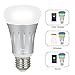 PUBMIND Smart Wifi LED Light Bulbs 7W 600Lumen 6000K Ultra Bright Color Changing Dimming Wireless Lighting No Hub Required Work with Amazon Alexa Echo Tap Dot and Google Home