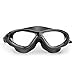 EveShine Premium Big Frame Competition Swim Goggles with Free Protective Case Pro Clear Lens & Wide-Vision Swimming Goggles with UV and Anti Fog Protection for Adult Youth Men Women