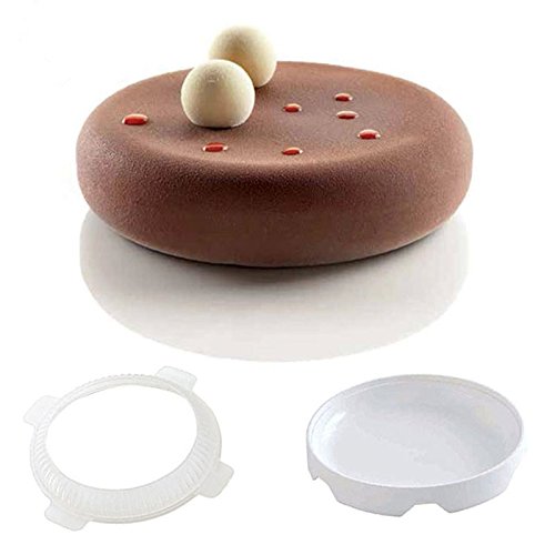 Emousport Round Silicone Cake Mold For Mousses Ice Cream Chiffon Cakes Baking Pan Decorating Accessories Bakeware Tools