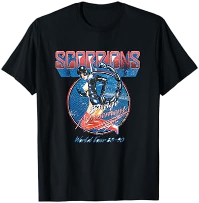 Amazon.com: Official Scorpions Savage Amusement World Tour T-Shirt