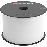 LabelTac LT4/LTPX Vinyl Labeling Supply (White, 3in x 150ft) | Print Long-Lasting Labels on Durable Water &amp; Chemical Resistant Vinyl - Ideal for a Wide Range of Industrial Applications