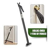 Heavy Duty Security Door Bar | Fully Adjustable, Universal Door Stopper Device for Home Defense | Perfect for Residential and Commercial Use to Protect Against Forced Entry by SecuraDoor