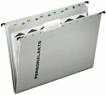 Leitz Hangemappe Personalakte 250 G Karton Fur Grau Amazon De Burobedarf Schreibwaren