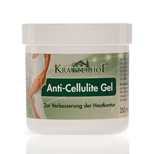 Anti-Cellulite Gel - Innovative complex with thermo-active action that attacks cellulite! 250ml by Krauterhof