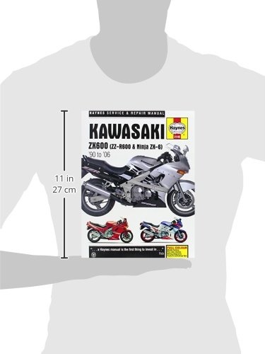 Kawasaki ZX600 (ZZ-R600 & Ninja ZX-6) '90 to '06 (Haynes Service & Repair Manual) - Thumbnail 3