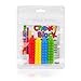 Chewy Block Sensory Chew Pencil Toppers, Chewable Stimulation, Textured Oral Support Boys, Girls, Children with Autism, Motor Skill, Special Needs (4-Pack)