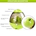 Pet Food Ball,Fihome Funny Tumbler IQ Treat Toys Ball Interactive Dispensing Chew Ball to Bowl Feeding for Dogs Cats - Easy to Clean