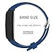 FanTEK Band for Gear S2 - Soft Silicone Sports Style Replacement Strap Work for Gear S2 Smart Watch SM-R720 SM-R730 Version Only (Dark Blue)