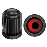 SAMIKIVA Black (30 Pack) Tire Stem Valve Caps, with O Rubber Ring, Universal Stem Covers for Cars, SUVs, Bike and Bicycle, Trucks, Motorcycles, Airtight Seal Heavy Duty
