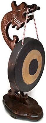 Asian Wholesale Imports Chinese Dragon Desk Gong w/Decorative Mallet
