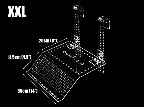 Reptile Turtle Pier Topper Basking Platform Steps Landing Island Aquarium Tank arcylic Hang on Holder Full Step