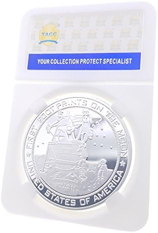 New TACC Commemorative Coin Silvery American Apollo Spaceship
