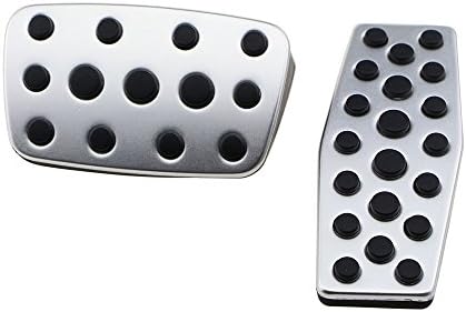 carmilla Car Stainless Steel metal pedal automatic manual style auto accessories For Chevrolet Chevy Cruze sedan hatchback (AT 2PCS/SET)
