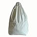 Augbunny 100% Cotton Canvas Travel Laundry Bag, 2-Pack