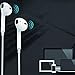 Compatible Earbuds for iPhone X / 7/7 Plus / 8/8 Plus, Applicable Earphones Built in Microphone Earphones Stereo Headphones Noise Isolating Headsetthumb 1