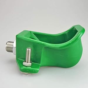 Yardwe Abbeveratoio Automatico per maiali capre Cavalli bovini Pecore Mucche Bestiame Animali pollame (Verde)