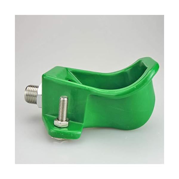Yardwe Abbeveratoio Automatico per maiali capre Cavalli bovini Pecore Mucche Bestiame Animali pollame (Verde)